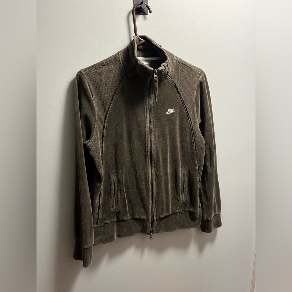 Nike Women's Khaki Bomber Jacket